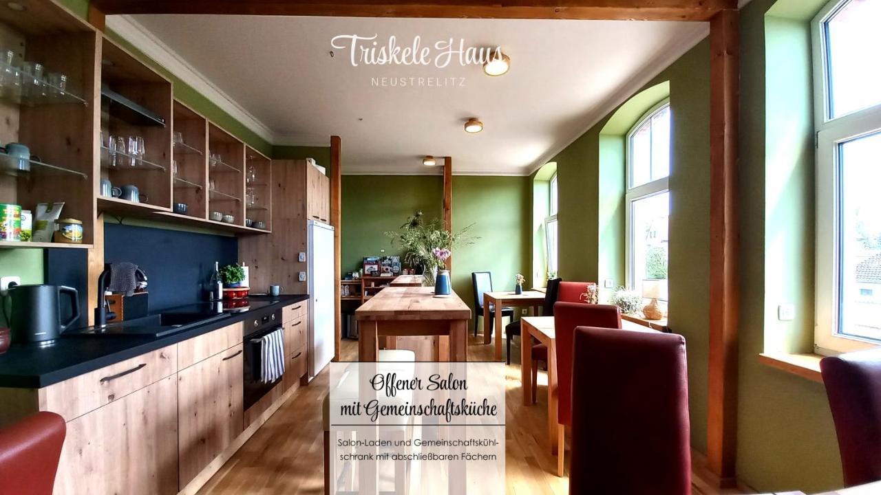 Triskele Haus - Oekologisches Gaestehaus Der Heilstaette Strelitz Neustrelitz Bagian luar foto