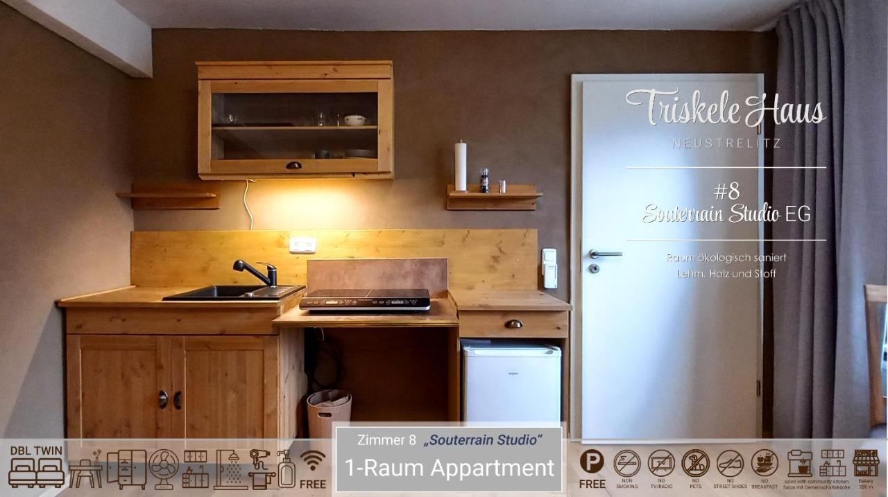 Triskele Haus - Oekologisches Gaestehaus Der Heilstaette Strelitz Neustrelitz Bagian luar foto