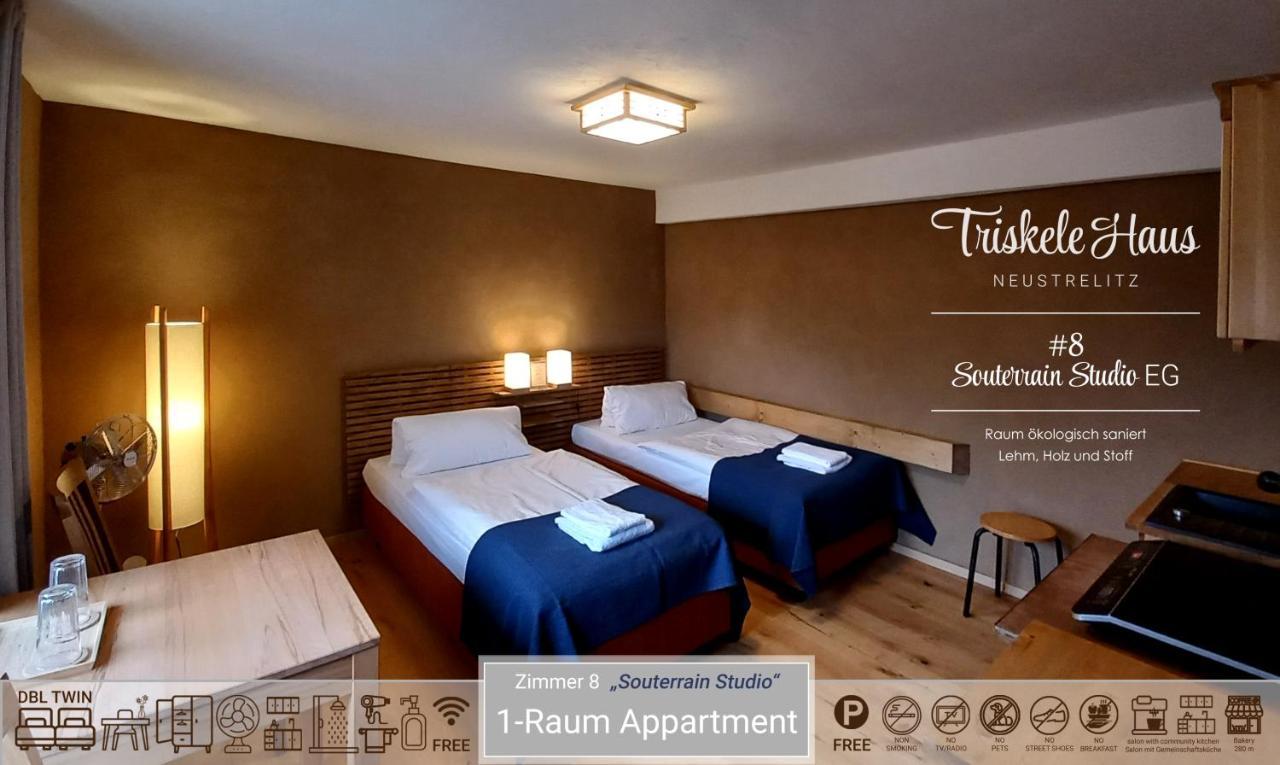 Triskele Haus - Oekologisches Gaestehaus Der Heilstaette Strelitz Neustrelitz Bagian luar foto