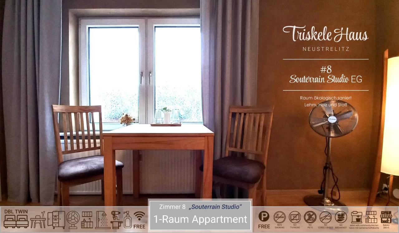 Triskele Haus - Oekologisches Gaestehaus Der Heilstaette Strelitz Neustrelitz Bagian luar foto